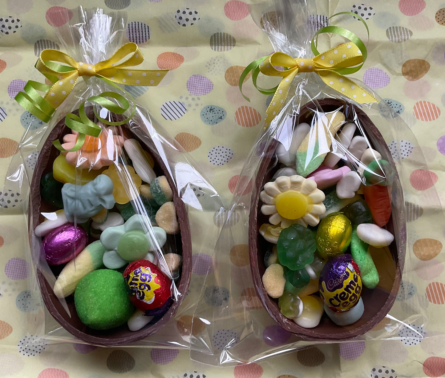 BOB’S - Best of both worlds treat!! Chocolate & Sweets (one half large egg)