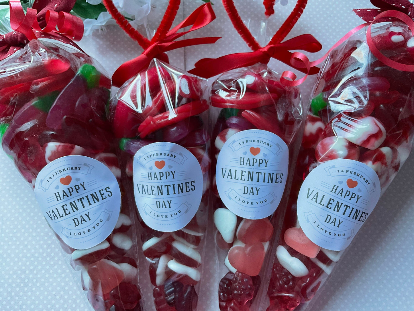 Happy Valentine’s Day Sweet Cones