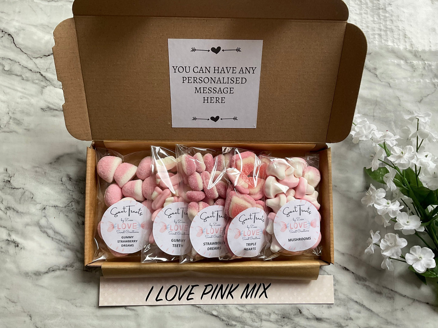 I love pink letterbox mix
