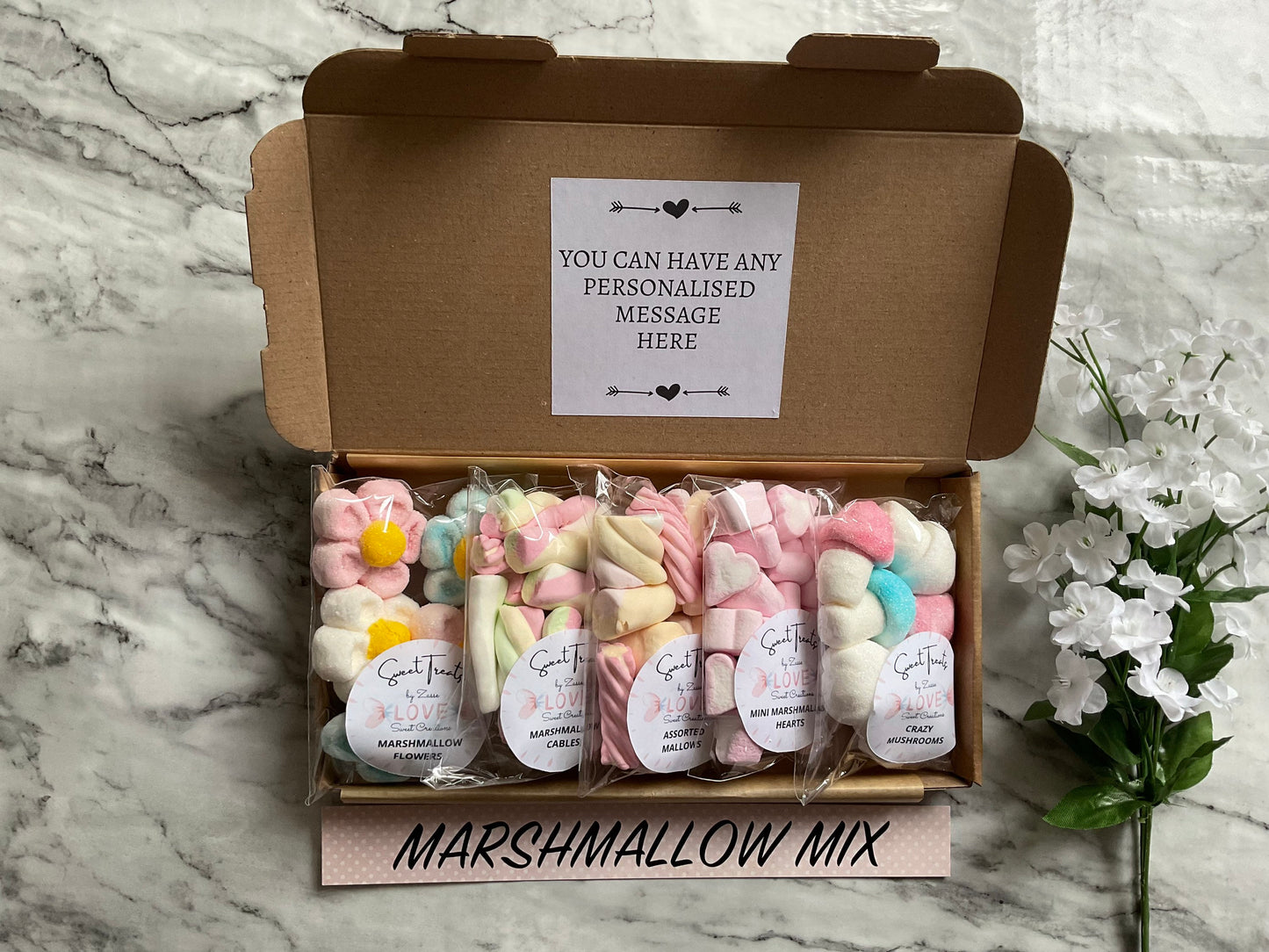 Marshmallow Mix letterbox pack