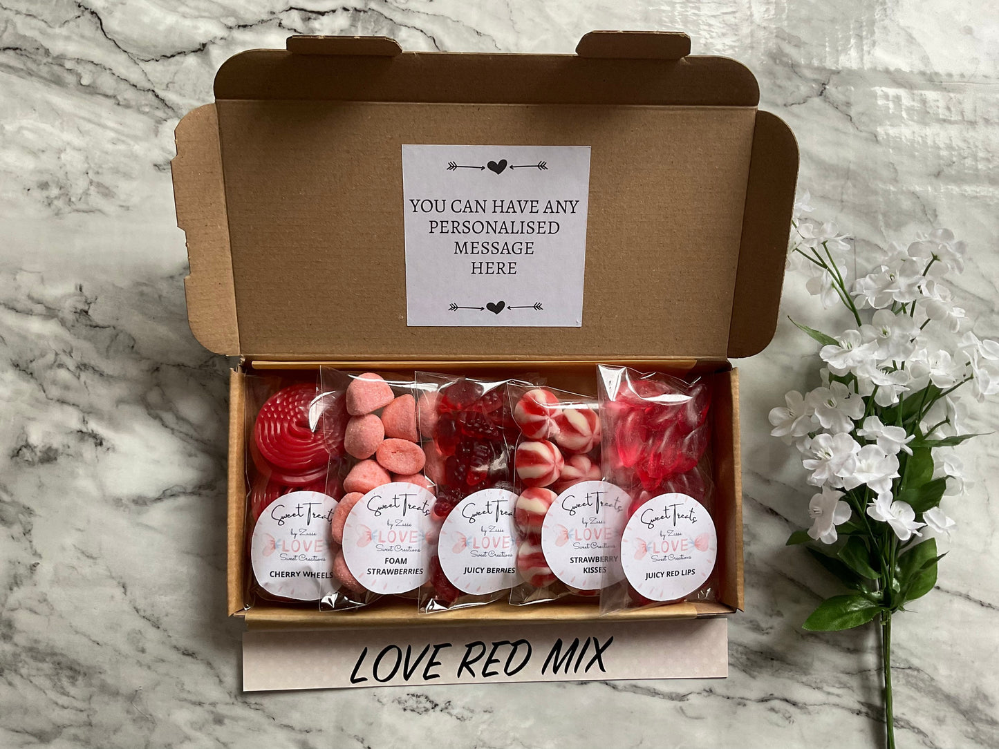 Love Red Mix letterbox pack