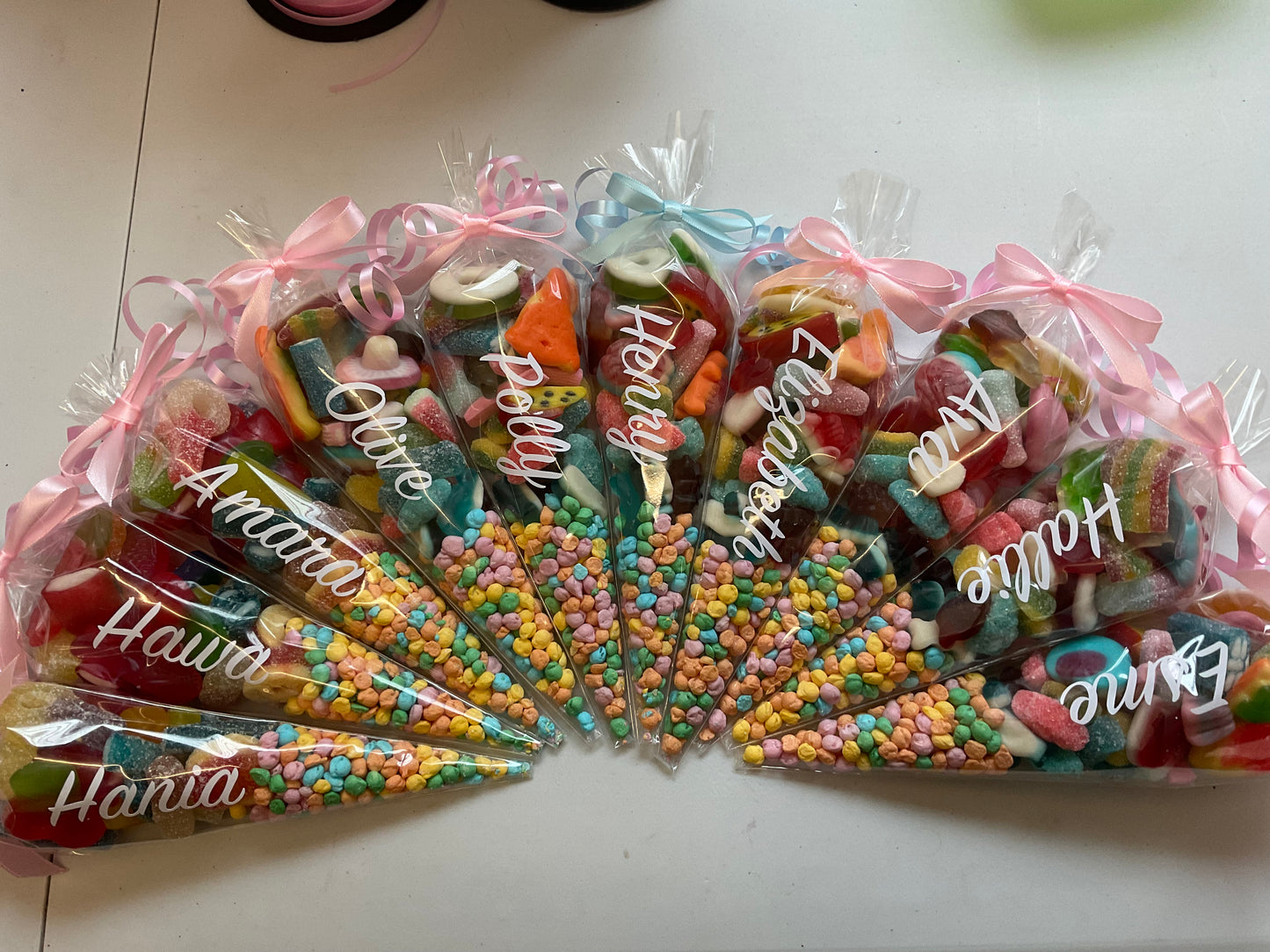 Rainbow Sweet Cones