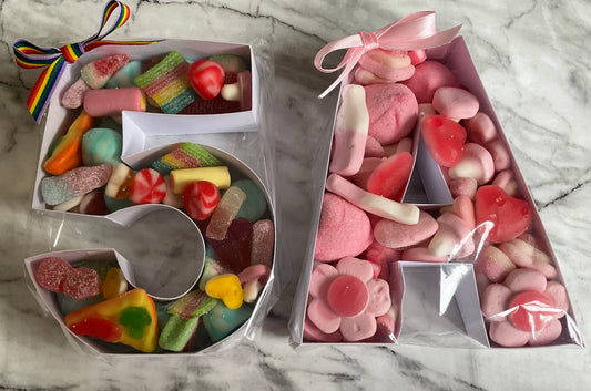 Filled Letters or Numbers