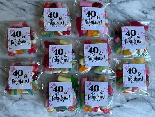 40 and Fabulous Birthday Treats