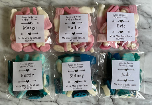 Wedding Favours Love is Sweet Enjoy a Treat