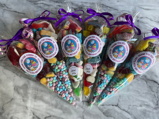 Rainbow Sweet Cones