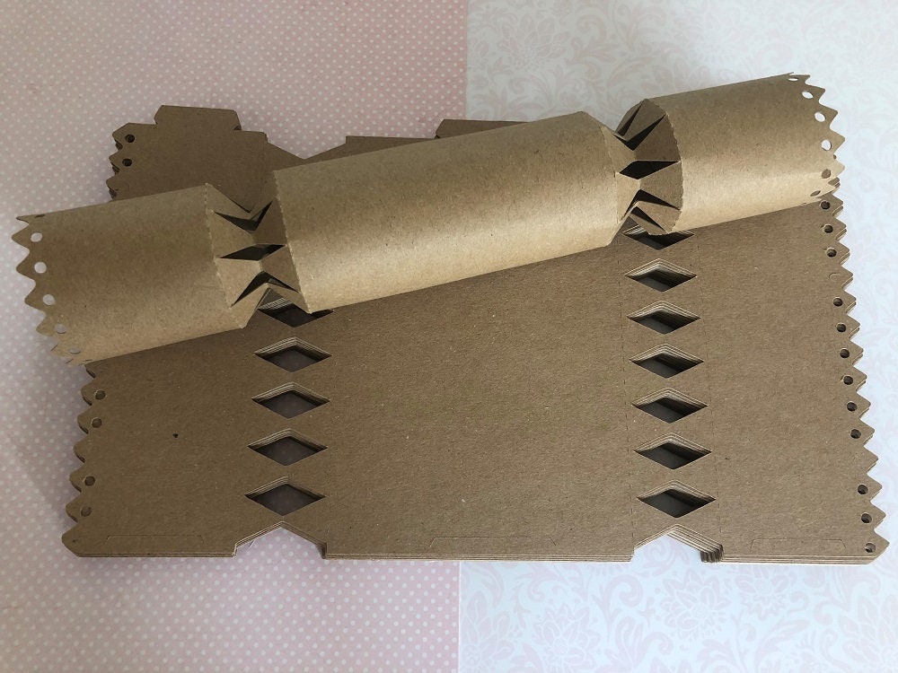 Brown Christmas crackers