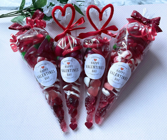 Happy Valentine’s Day Sweet Cones