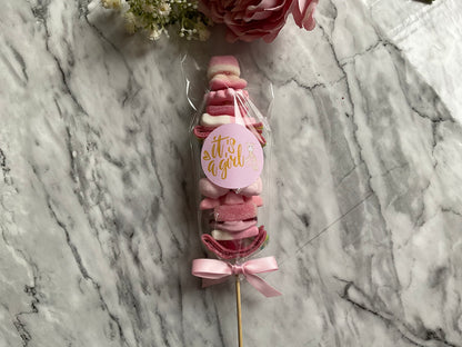 Baby shower pink kebab