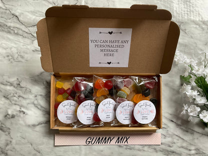Gummy letterbox mix