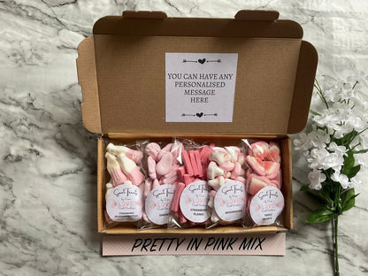 Pretty in pink letterbox pack