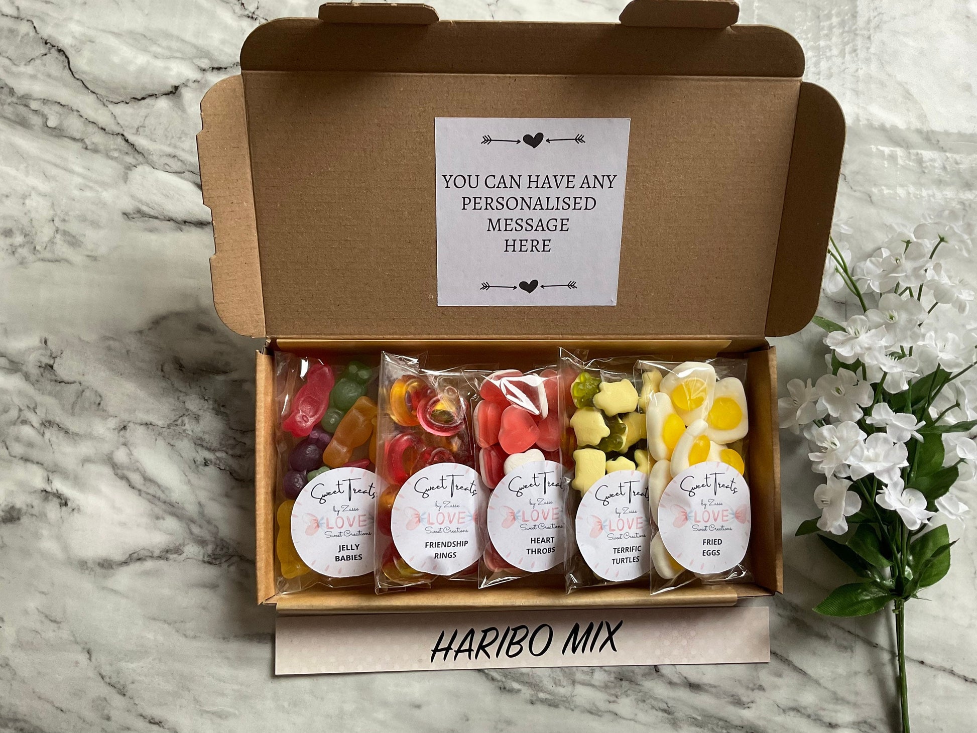 Letterbox haribo sweets mix