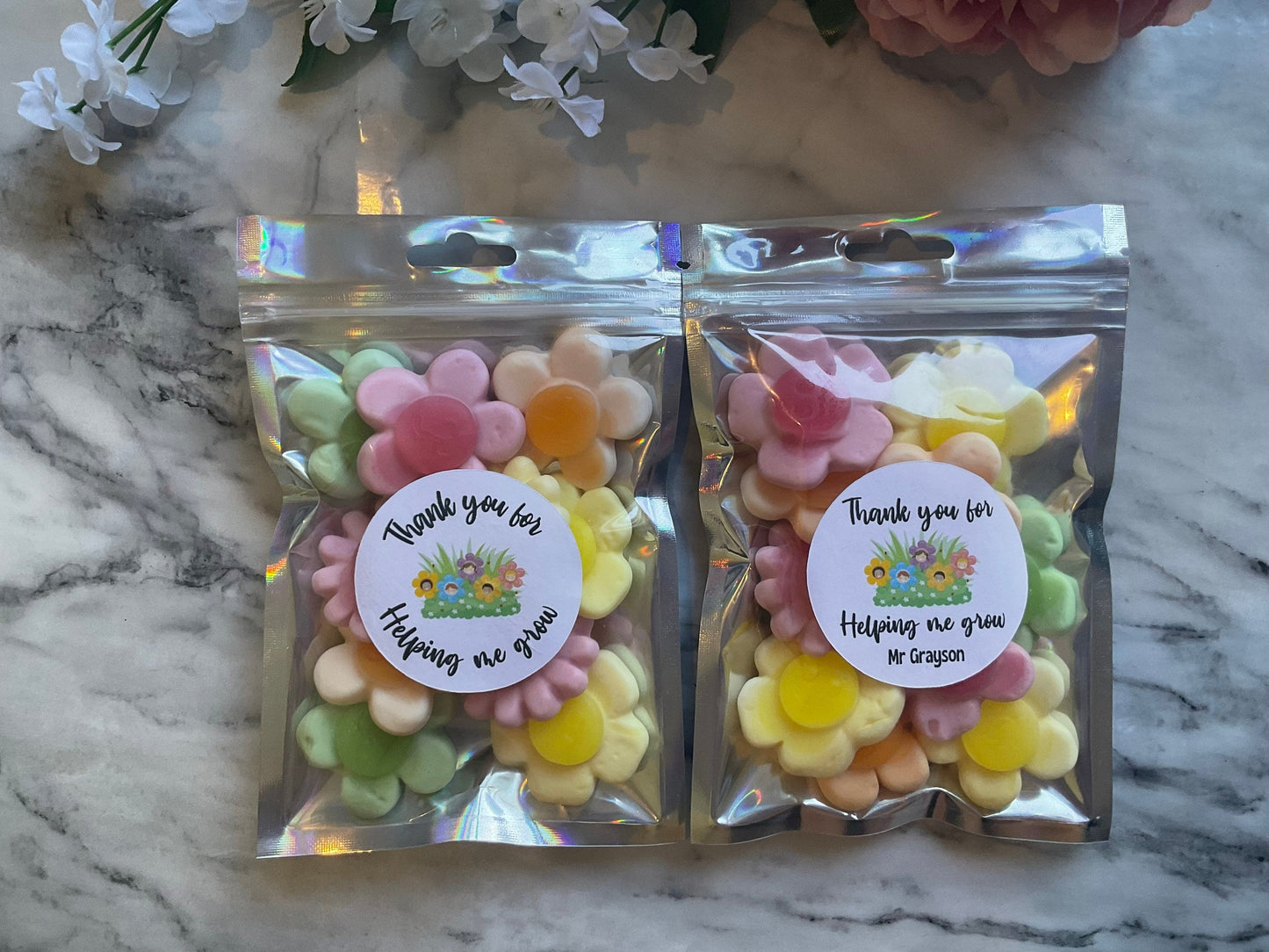 Thank you teachers sweet bags